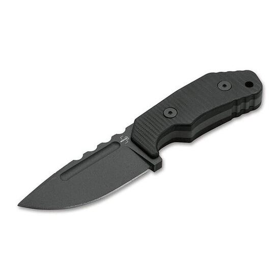 Couteau à lame fixe Little Dvalin Black Boker Plus