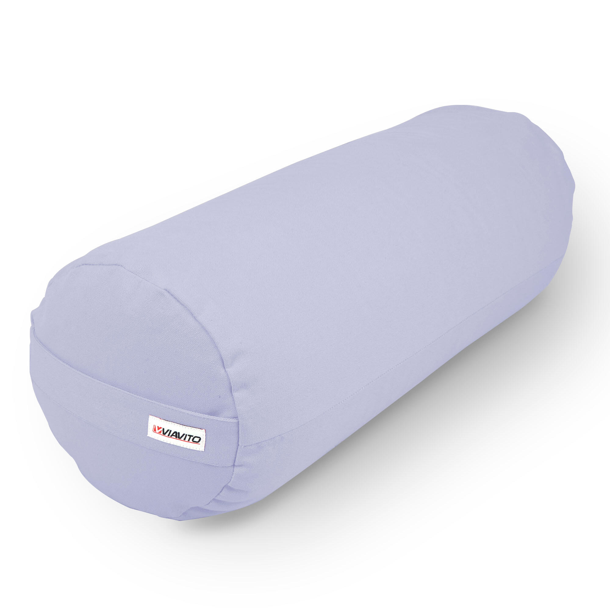 Viavito Organic Cotton Buckwheat Filled Yoga Bolster 1/3