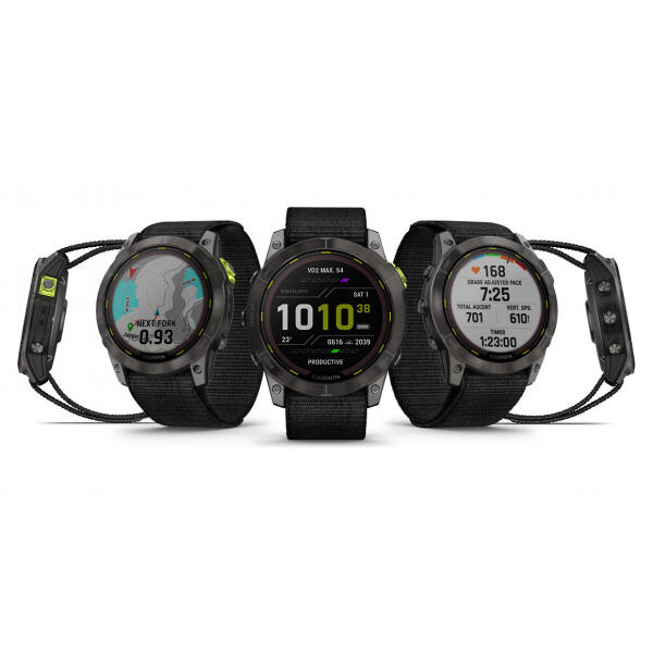 Reloj gps Garmin Enduro 2 Titane gris 3/6