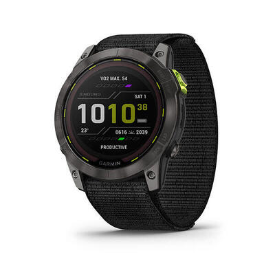 Horloge gps garmin enduro 2 titane gris