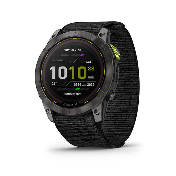 Montre GPS Garmin Enduro 2 Titane gris