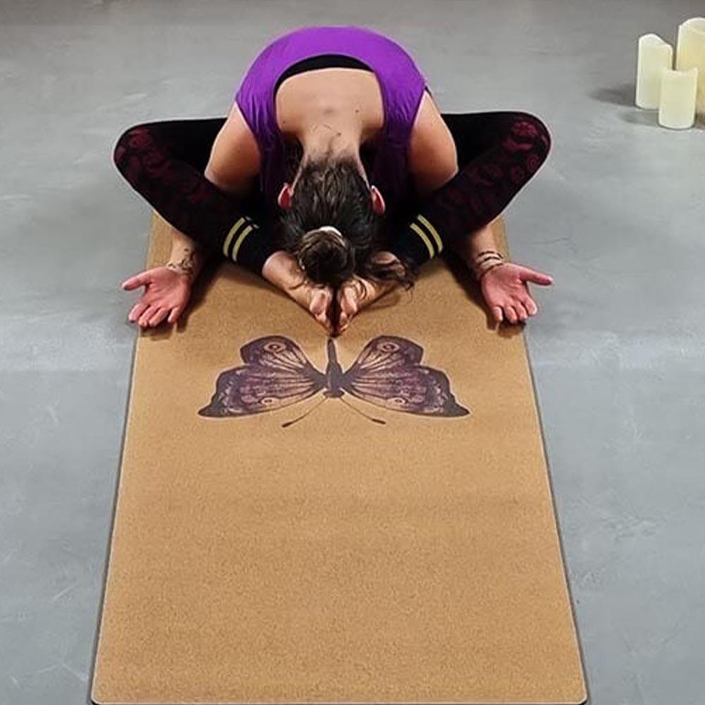 Débardeur de yoga flow brassière intégrée fushia 5/5