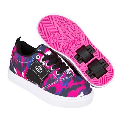 HEELYS Pro 20 Pocket X2 Black/Pink/Camo Kids Heely Shoe