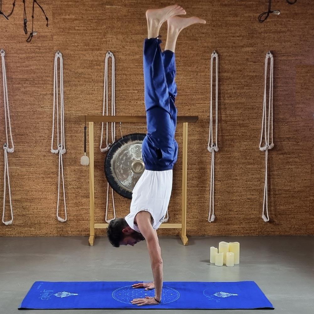 Pantalon de yoga homme ajustable éco-cool - Vêtement yoga homme coton bio 4/7