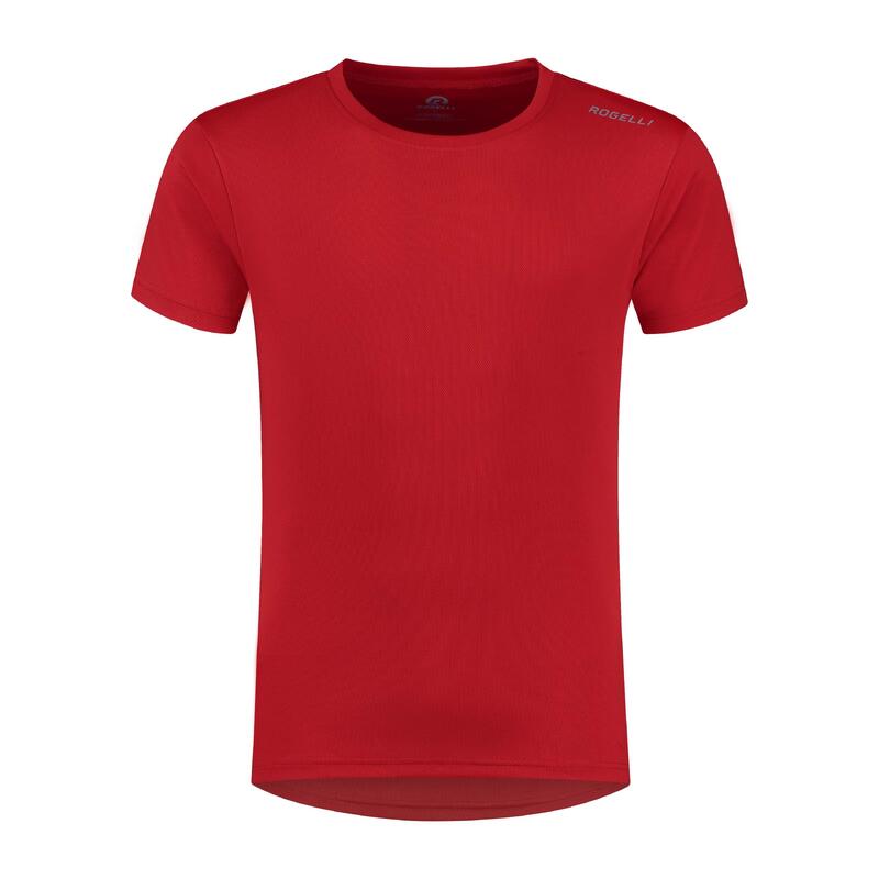 Hardloopshirt Korte Mouwen Heren T-Shirt Hardlopen Rood