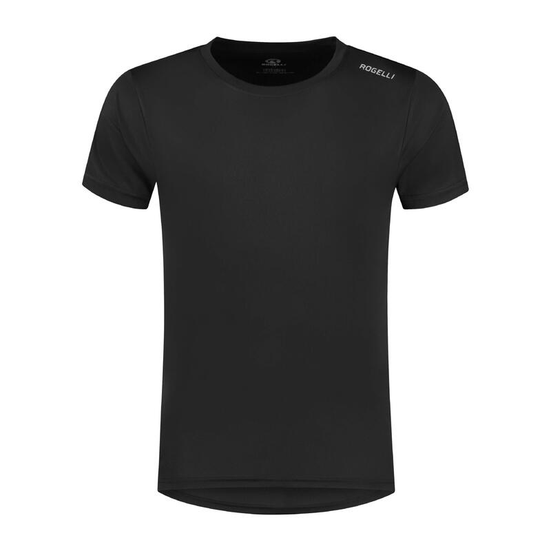 Hardloopshirt Korte Mouwen Heren Zwart