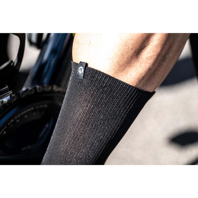 Chaussettes de cyclisme Hommes et Femmes 2-pack - Coolmax - Noir - Essential