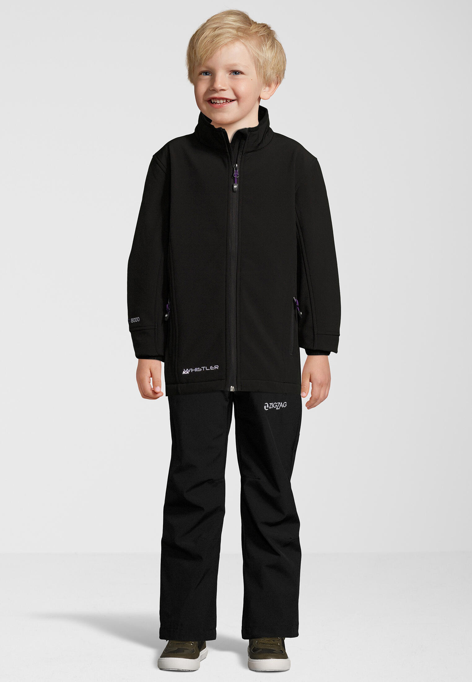 Softshell jas Covina junior 3/5