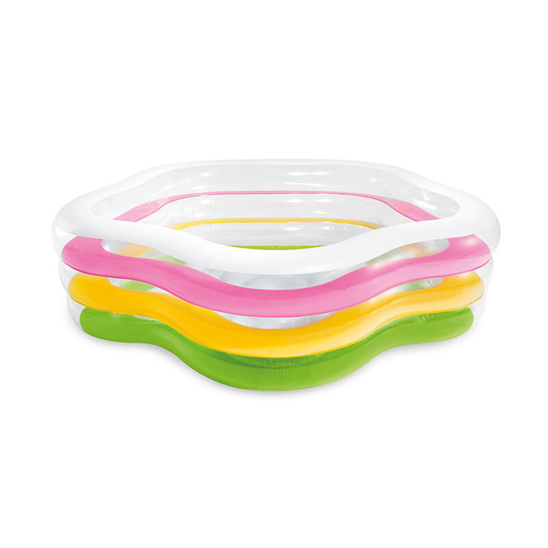 Piscina insuflável INTEX transparente 185x180x53 cm - 460 l