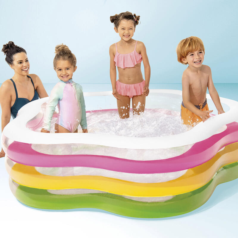 Piscina insuflável INTEX transparente 185x180x53 cm - 460 l