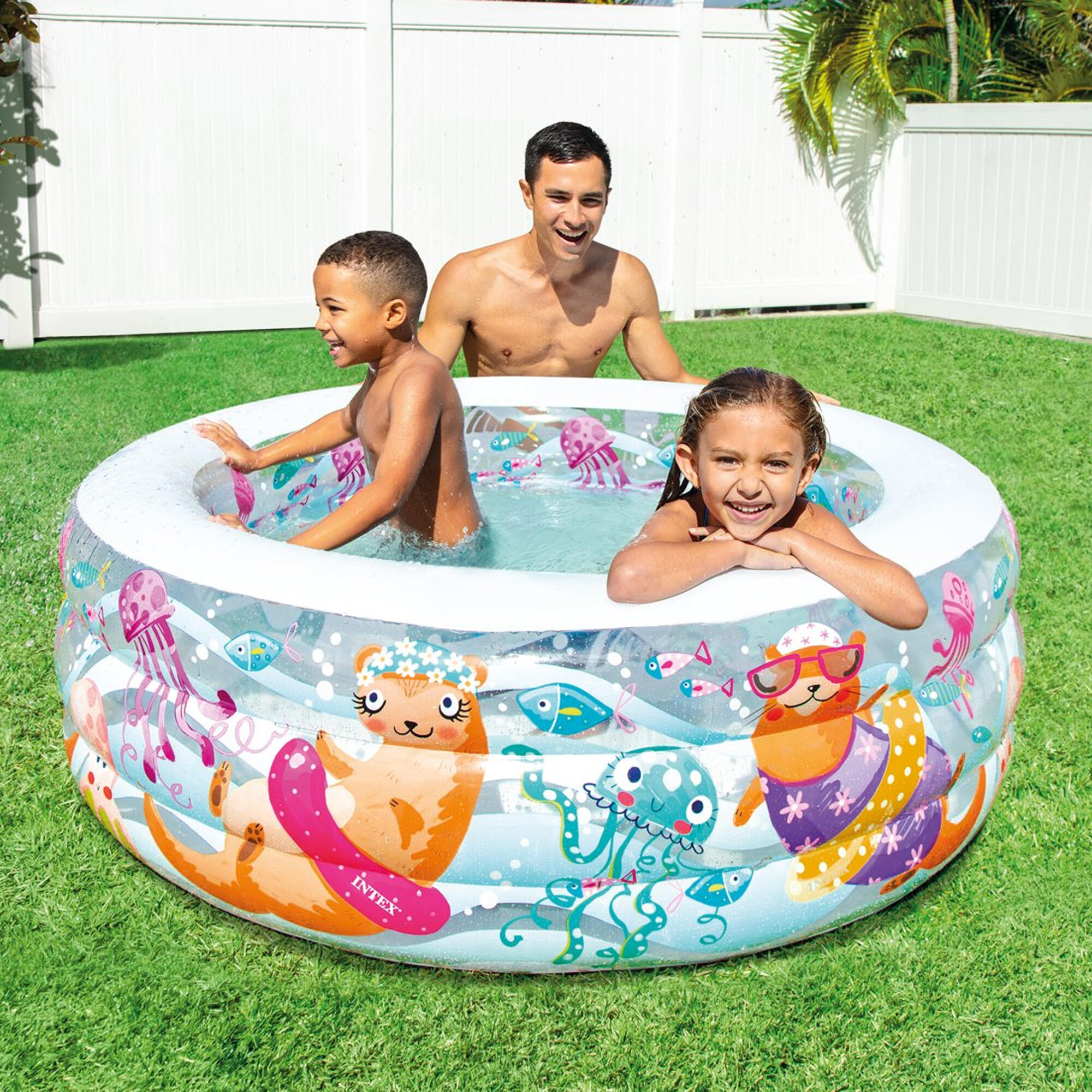 Piscina hinchable intex acuario 152x56cm - 360 litros 2/7