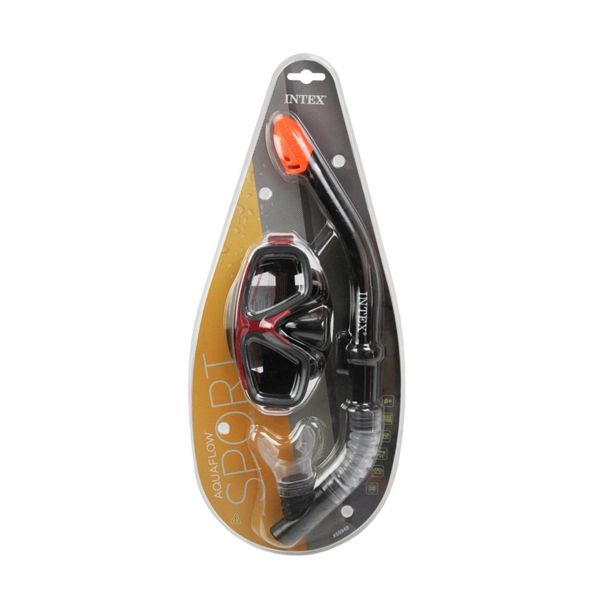 Set de máscara y snorkel Intex para niños 4/7