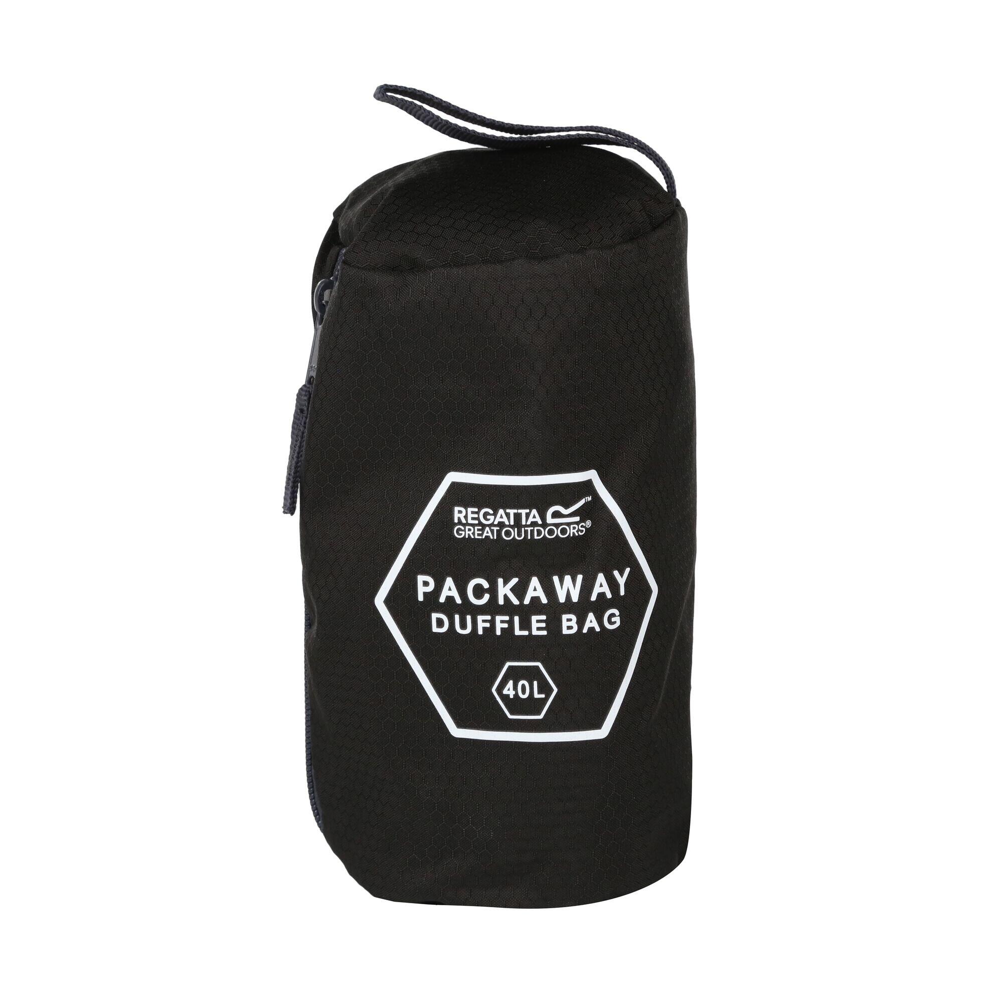 Packaway 40L Adults' Unisex Fitness Duffle Bag - Black 4/5