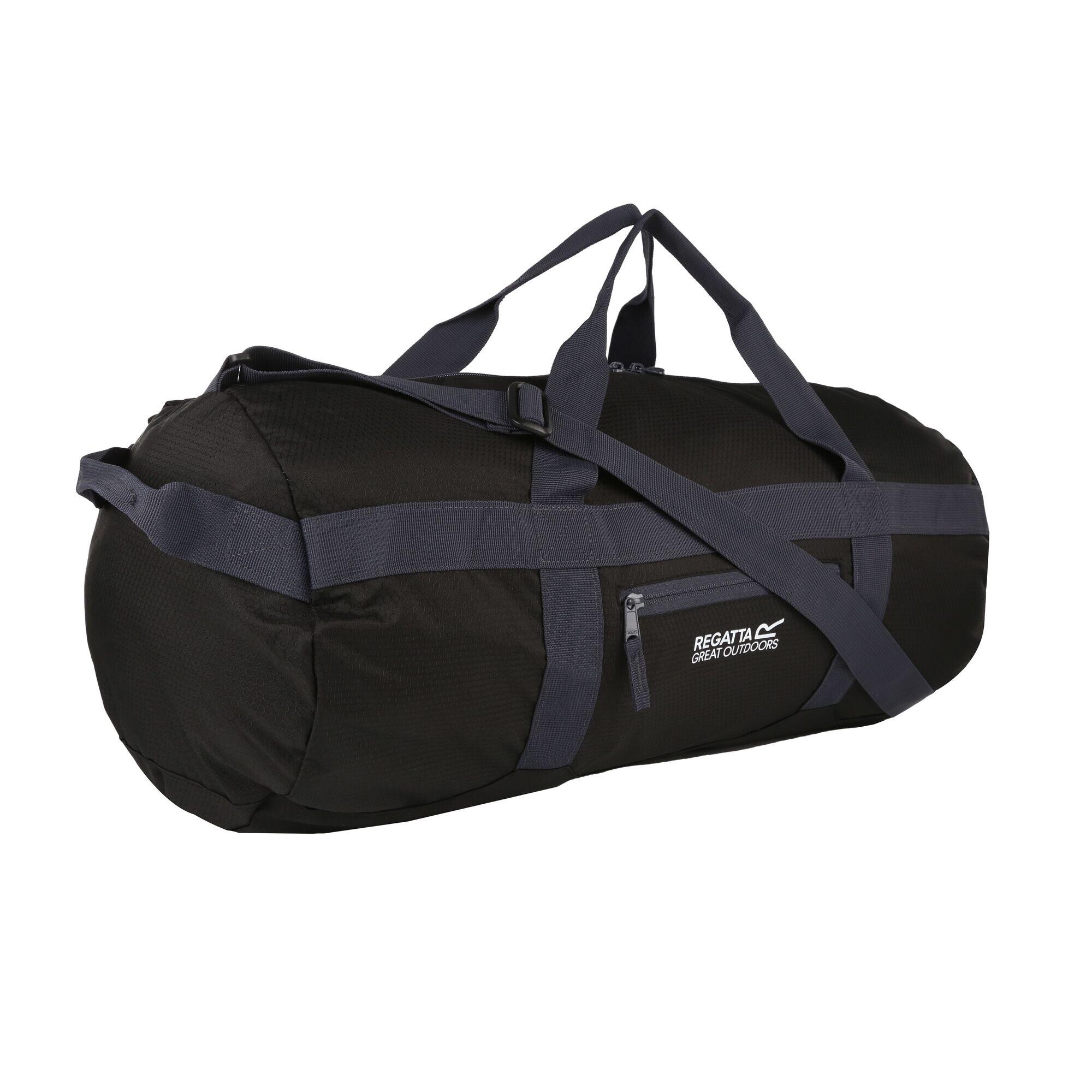 Packaway 40L Adults' Unisex Fitness Duffle Bag - Black 2/5