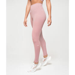 Legging met hoge taille Soft Touch - Roos