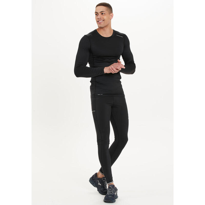 Thermoleggings Energy M Winter Tights Laufsport Herren Black Atmungsaktiv