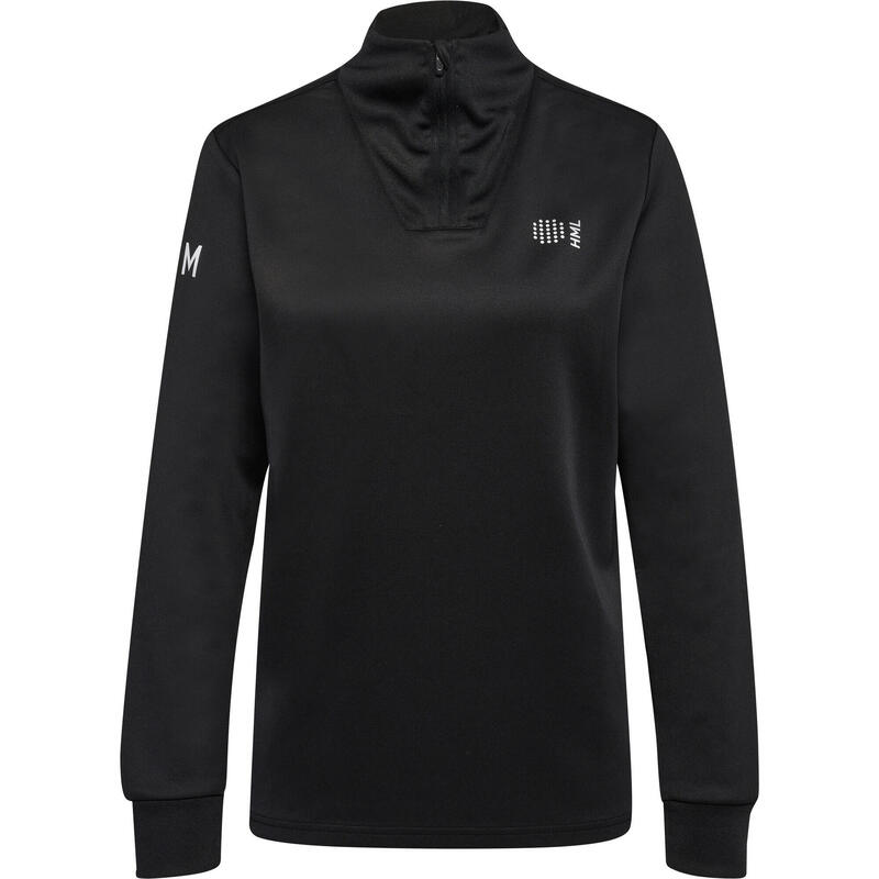 Felpa a girocollo 1/2 zip donna Hummel HmlCourt