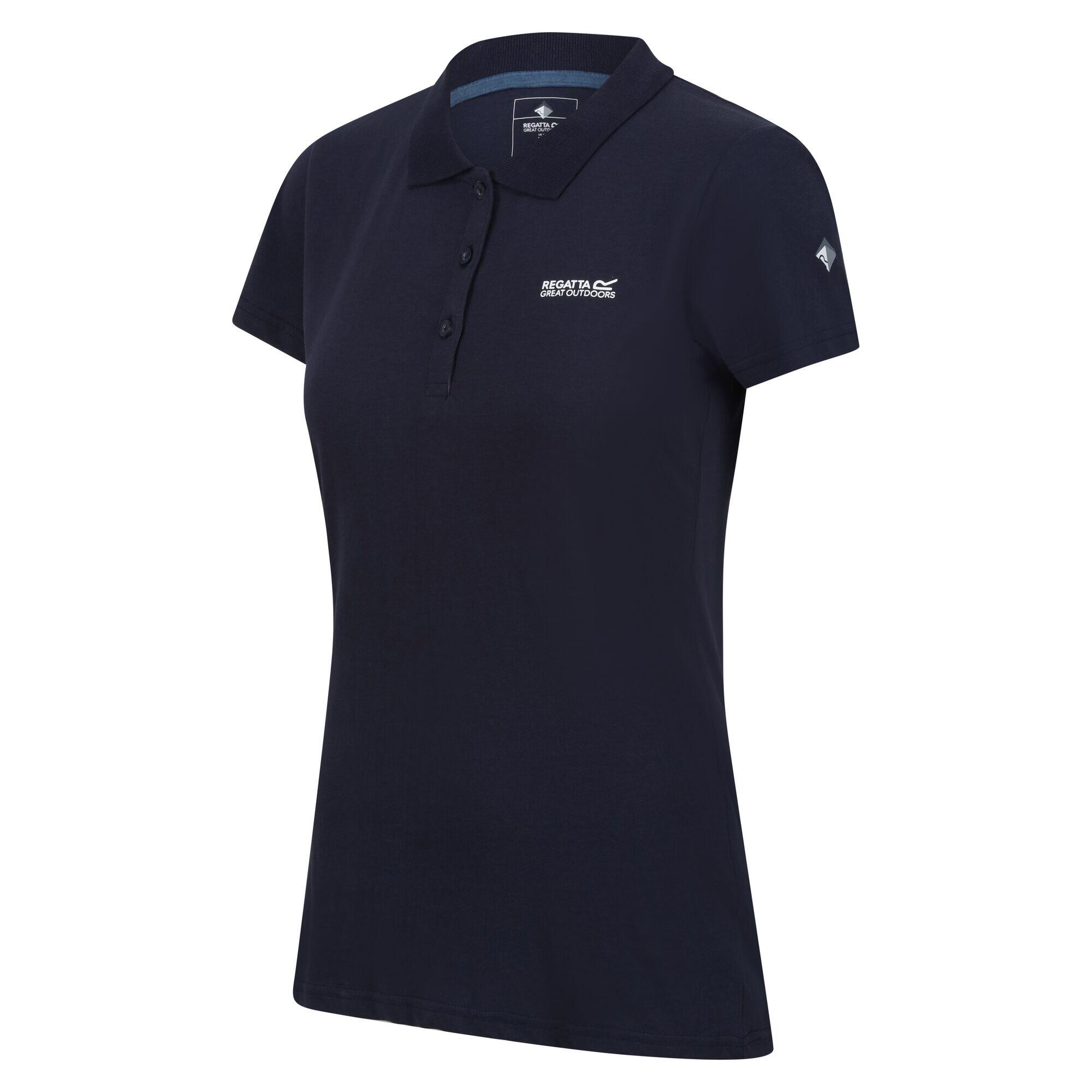 Sinton Women's Fitness Short Sleeve T-Shirt - Navy 5/5