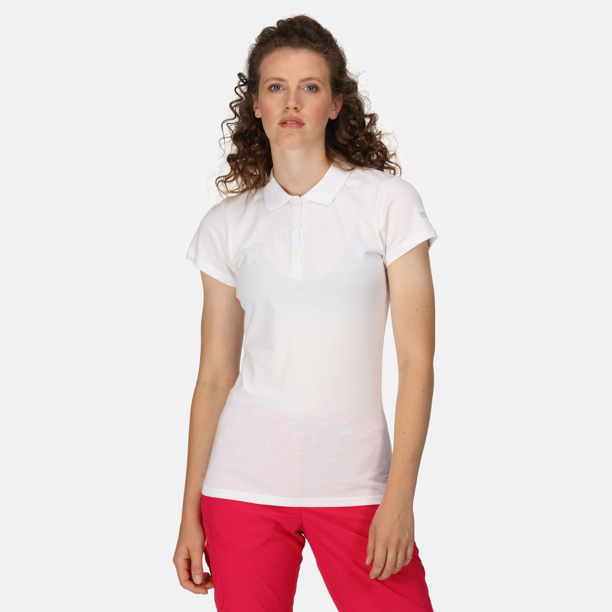 Sinton Women's Fitness T-Shirt - White 1/5
