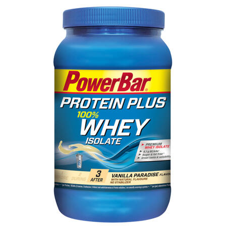 Poudre PowerBar ProteinPlus 100 % Whey Isolate - Vanilla Paradise (570gr)