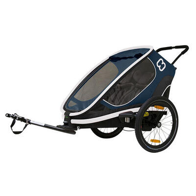 Rimorchio per bicicletta e passeggino convertibile "Outback 2IN1 One" di Hamax