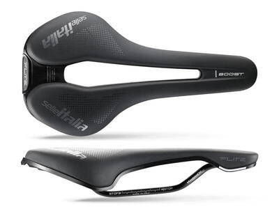Fietszadel flite boost tm superflow manganese s3 zwart