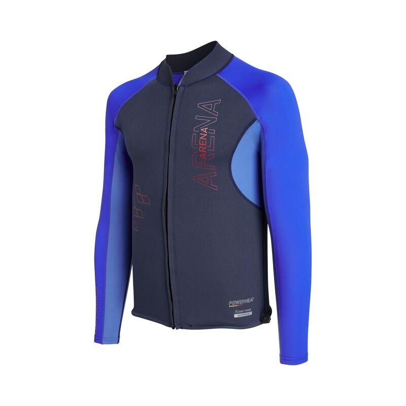 ARENA DIAMONDS MEN SWIMWEAR LONG SLEEVE 2mm THIN NEOPRENE  - NAVY BLUE