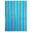 Serviette de plage éponge velours Jacquard Milonga Turquoise XL 140x180 400g/m²