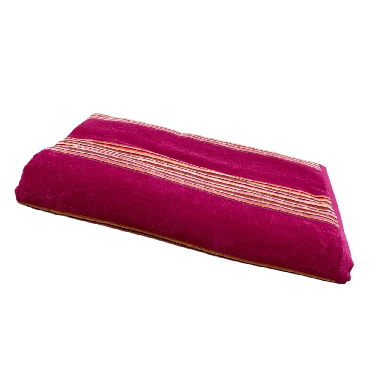 Toalla de playa XL - Milonga XL Fuchsia - 140x180cm - 400g/m² 4/4