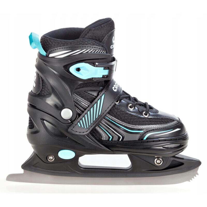 Patine Croxer Optima, Negru/Turcoaz