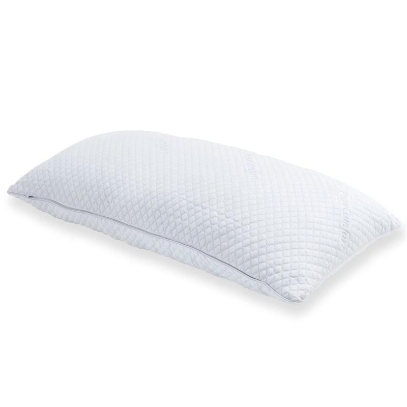 PureComfort Curved Pillow - Adjustable Side Sleeper Pillow for