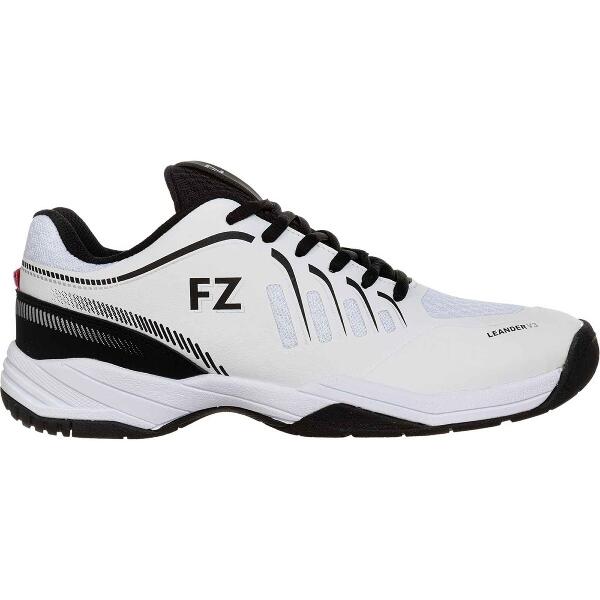 FZ Forza LEANDER V3  WHITE/BLACK BADMINTON SHOES UNISEX 2/6