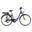 Vélo Ville Saxonette Advanced Sport 28'' 60km 374Wh Fourche susp 7 vit Bleu Nuit