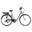 Vélo électrique femme Advanced Sport, 50 cm, 7 sp, argent