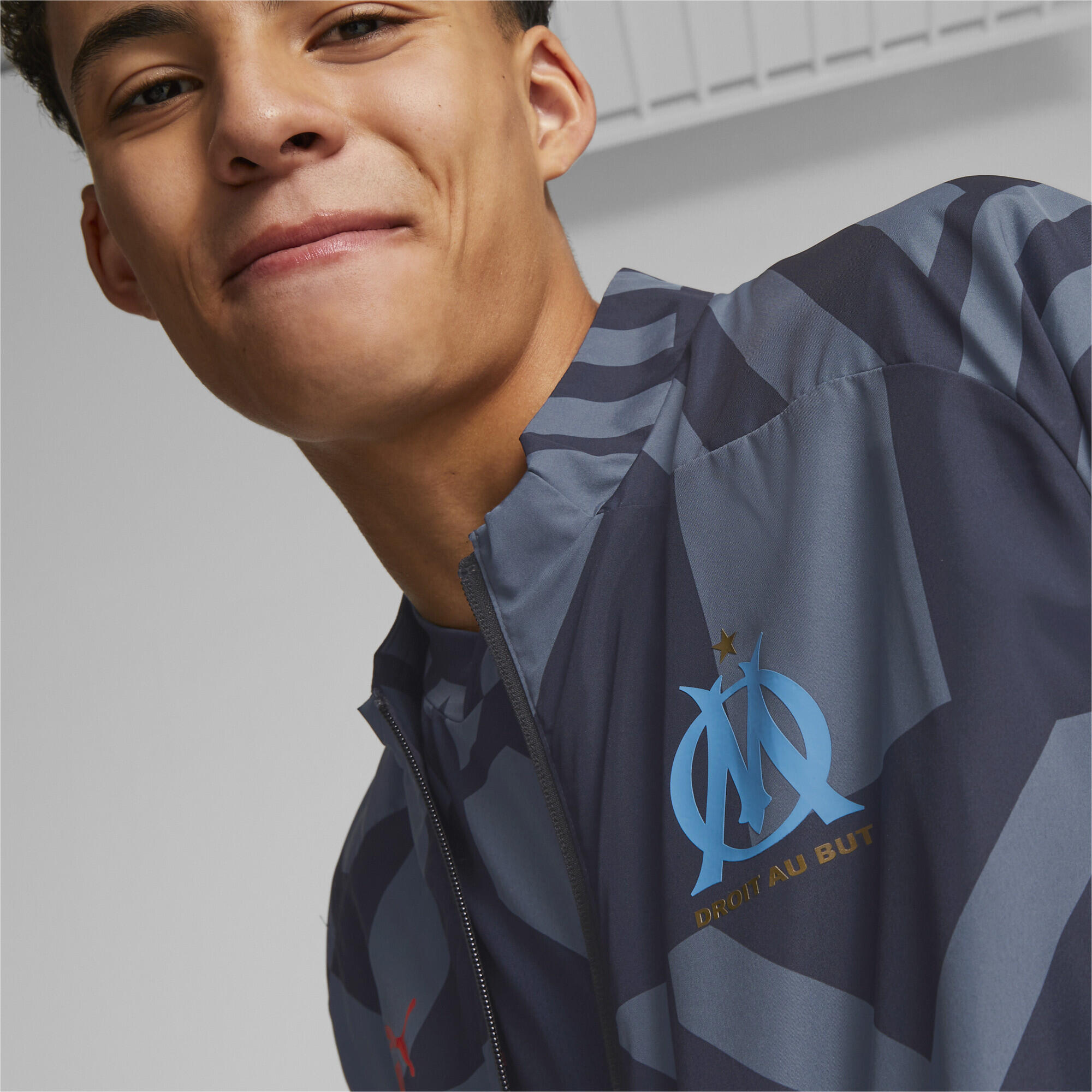 Blouson d’avant-match de football Olympique de Marseille Homme PUMA 4/7