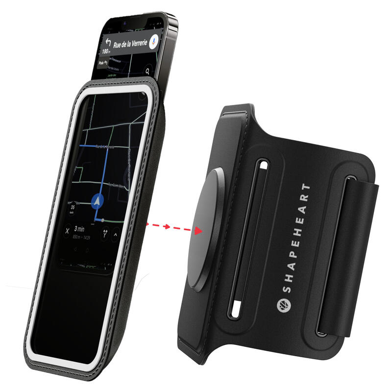 Dww-støtte Tlphone Vlo Etanche Universel Support Telefon Moto (l, Noir)  360rotasjon Anti-vibrasjoner Support Smartphone Velo Avec Cran Taktil Pour  5