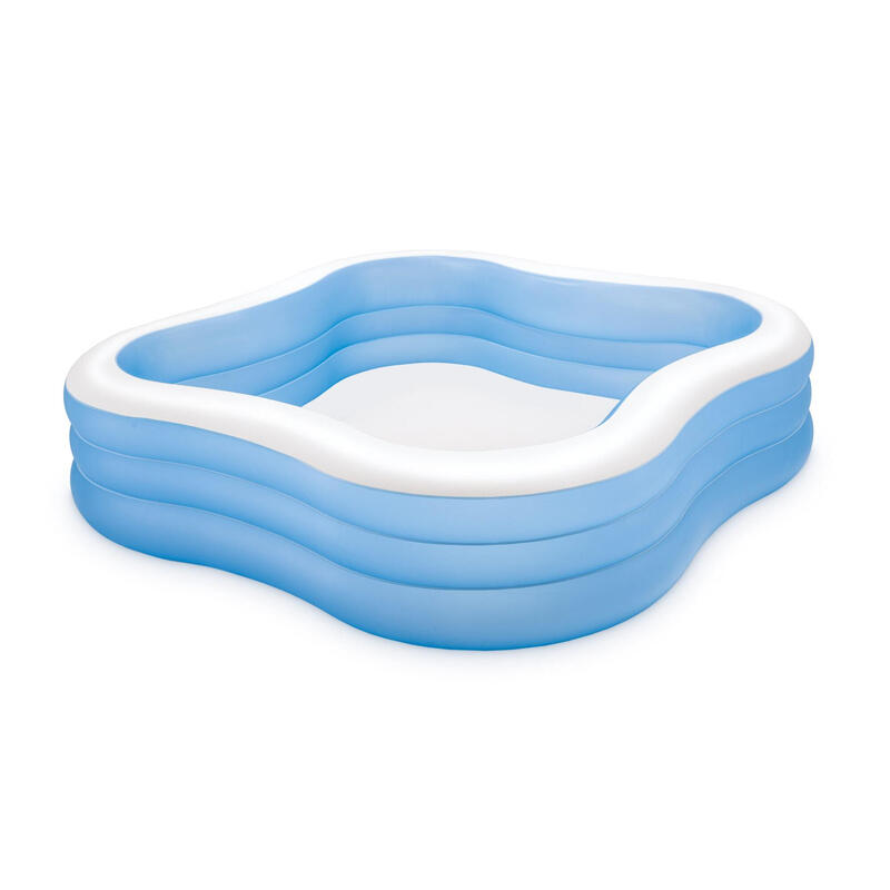 Piscina hinchable INTEX cuadrada 229x229x56 cm - 1.250 litros