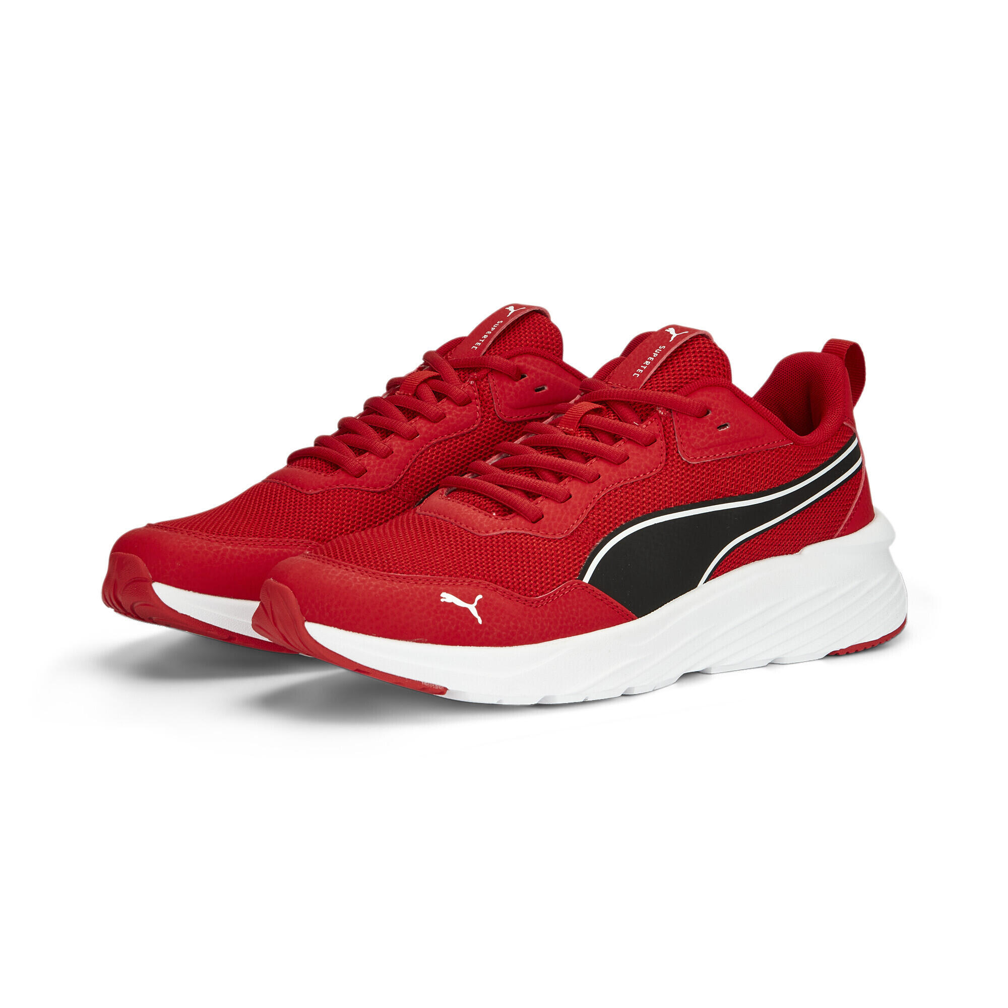 Baskets Supertec Zero PUMA For All Time Red Black White 1/7