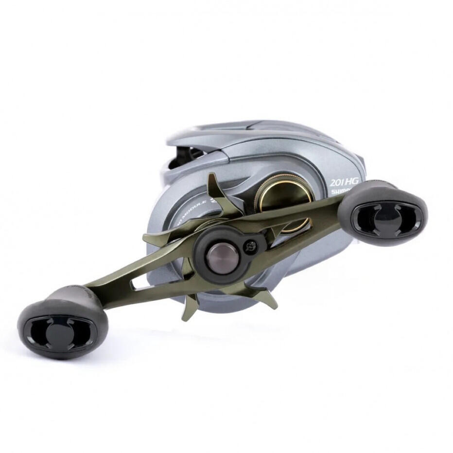 Carrete de fundición Shimano Curado DC 201 (230 g - 8,5: 1 - 93 cm - 5 kg) 3/4