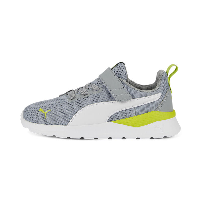 Baskets Anzarun Lite Enfant PUMA Cool Mid Gray White Lime Smash Green