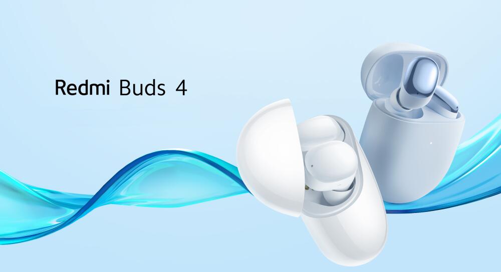 Draadloze Bluetooth oordopjes XIAOMI TWS 4 wit 5/7