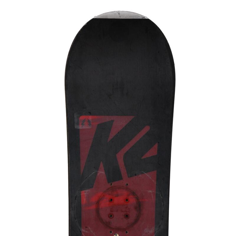 RECONDITIONNE - Snowboard K2 Snowboarding Est 87 + Fixation Coque - BON