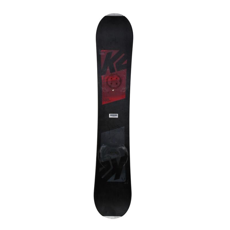 RECONDITIONNE - Snowboard K2 Snowboarding Est 87 + Fixation Coque - BON