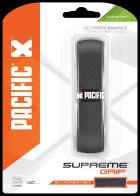 Pacific supreme grip - tennisgrip - 1.80mm - zwart