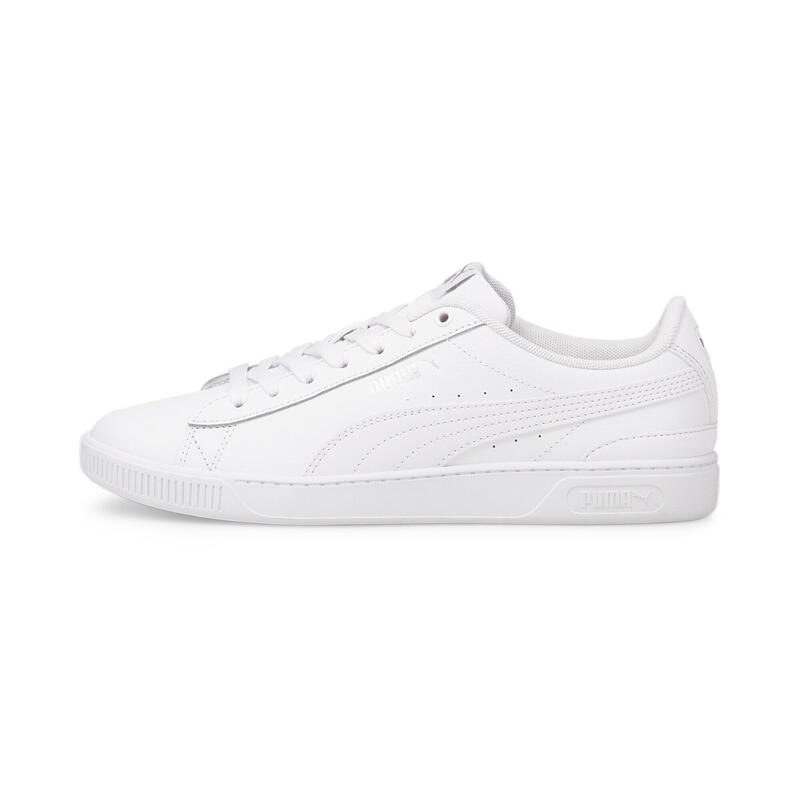 Scarpe da ginnastica Vikky V3 in pelle da donna PUMA White Silver Gray