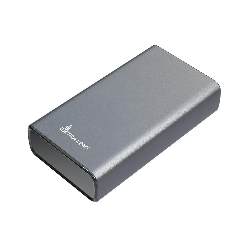 Powerbank Extralink EPB-126 20000mAh 45W USB-C Srebrny 1/5