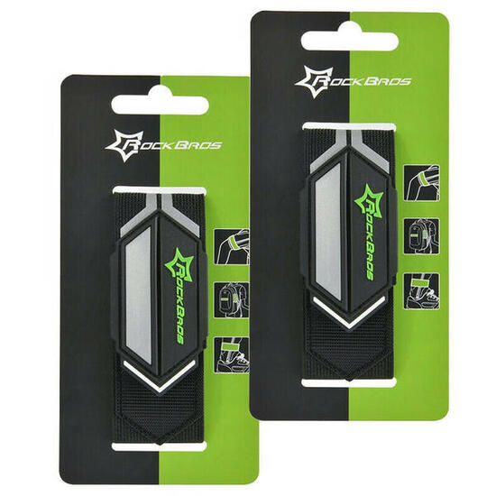 Opaska odblaskowa na rzep Rockbros zestaw 2szt