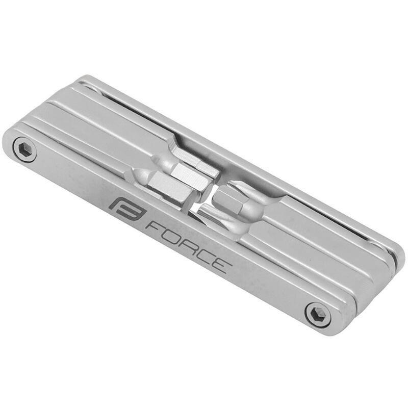 Zestaw kluczy rowerowych Force Mini 8 funkcji multitool 2/3