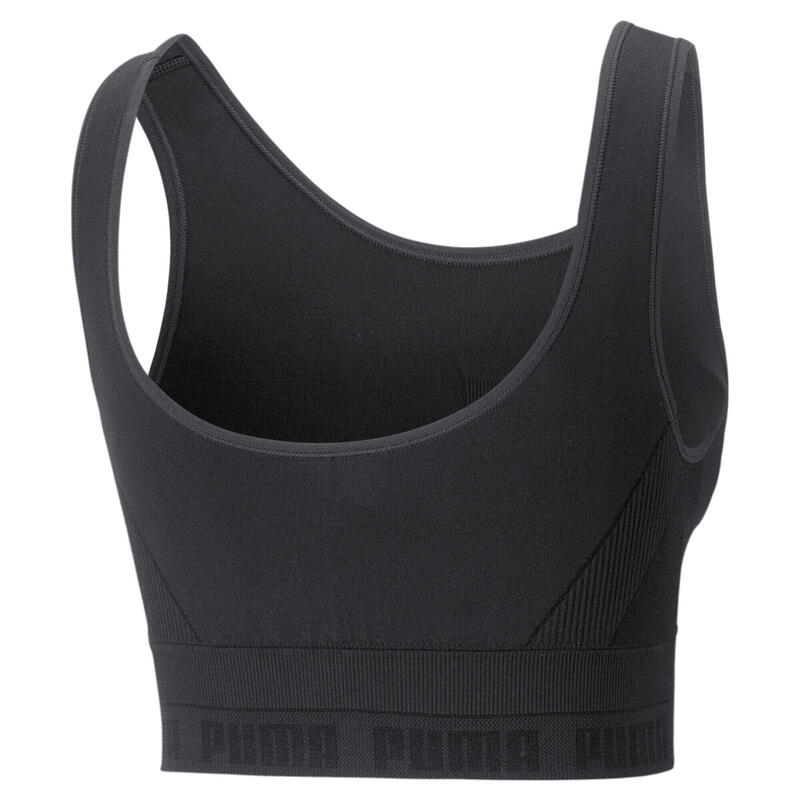 EvoKNIT Crop-Top Damen PUMA Black