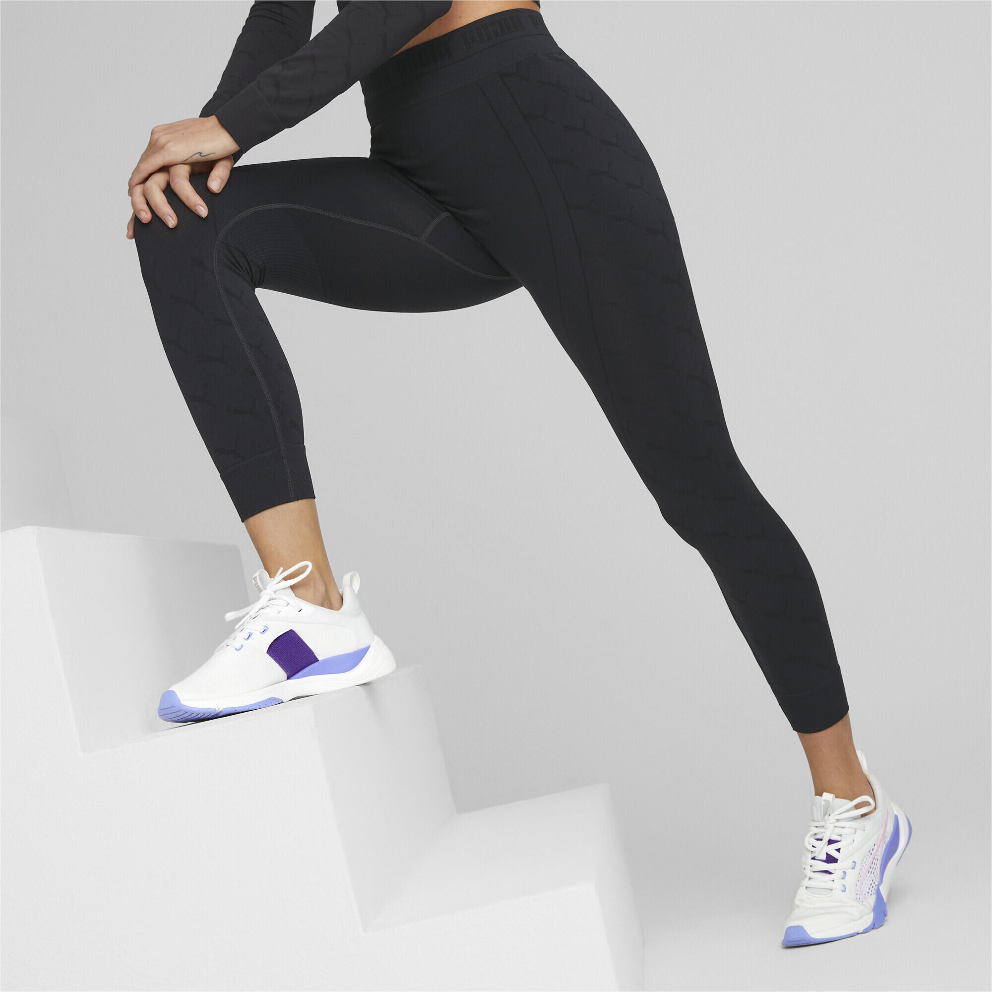 evoKNIT 7/8 Leggings Damen PUMA Black 2/7